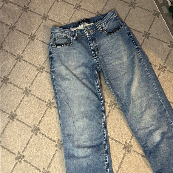 Fidelity Light Blue Denim Jimmy Slim Straight Jeans - Picture 2 of 10